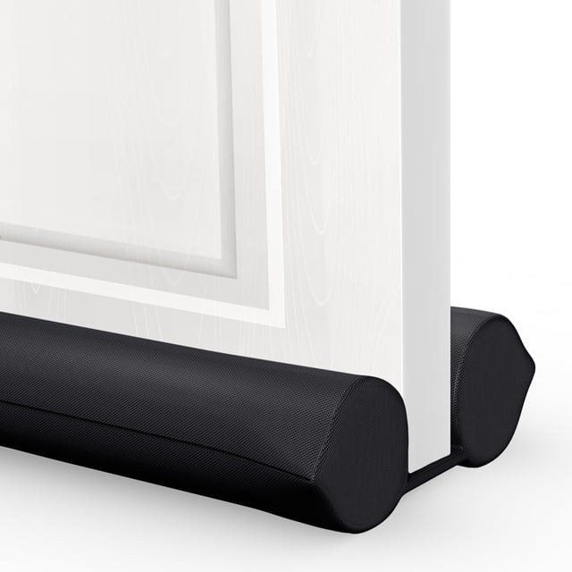 Tapón de puerta Comfyanno, resistente al viento, puerta de 30 a 36 pulgadas, color negro