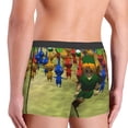 thumbnail image 7 of Lsque Pikmin Pattern Men’s Total Support Pouch Boxer Briefs, X-Temp Cooling, Moisture-Wicking Underwear, Regular, Long-leg and Trunk-X-Large, 7 of 7