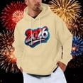 thumbnail image 2 of LMOIPLI Drawstring Long Sleeve Sweatshirts for Men Fall Spring Top Fashion Printed Pullover Comfortable Sweatshirts with Pocket Beige XXXXL, 2 of 5