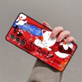 thumbnail image 3 of Funda de teléfono con diseño de gato de la suerte para Samsung Galaxy S23, S21, S20 FE, S24, S22 Ultra, Note20, S10, S9, S8 Plus, de silicona, 3 of 5