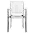 thumbnail image 2 of Compamia Arthur Chaise de Salle à Manger en Polycarbonate Transparent Clair, 2 of 11