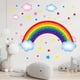 thumbnail image 3 of Pegatinas de pared YONGSHENG Arcoíris nubes estrellas 11,8' 35,4', 3 of 5