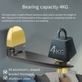 thumbnail image 2 of Premium Angle Adjustable Aluminum Alloy Wall Mount Bracket for Projector with, 2 of 9