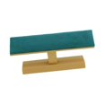 thumbnail image 3 of Soporte para pulseras con barra en T, decoración moderna, estante de almacenamiento que ahorra espacio para mujeres 1 capa verde, 3 of 9