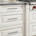 thumbnail image 6 of Knobelite 30 Pack Stainless Steel Kitchen Cabinet Handles Hole Centers 4 inch 102mm Square Cabinet Pulls Brushed Satin Nickel Dresser Drawer Pulls, 6 of 6