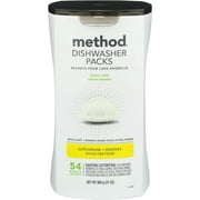 Method Dishwasher Packs - Lemon Mint - 54 ea Pack of 4
