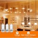 thumbnail image 2 of Paquete de 20 bombillas halógenas G9, lámparas halógenas transparentes regulables de 40 W, blanco cálido de 2800 K para candelabros, colgantes, luces de paisaje, 2 of 5