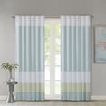 thumbnail image 2 of Madison Park Pintuck Lined Curtain Panel, 50" x 84", Green, Amherst Window Curtain, 2 of 5