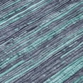 thumbnail image 2 of Dalyn Rugs Machine Washable Indoor/Outdoor Chantille Teal 2'3" x 7'6" Runner Rug, 2 of 7