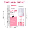 thumbnail image 3 of XWSHYW Potenciadores de Pestañas Champú para Pestañas Champú para Pestañas Espuma Limpiadora de Pestañas Mousses, Solución Limpiadora de Pestañas (100 Ml), 3 of 6