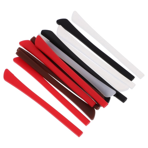 WRITWAA Silicone Glasses Temple Grips Assorted Color No Slip for Daily Use 8Pairs