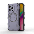 thumbnail image 3 of Funda GANGXUN para iPhone 16 Pro , magnética, resistente a golpes, con soporte, unisex, carga inalámbrica, 3 of 4