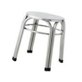 thumbnail image 4 of Luzkey Metal Stool Classroom Nonslip Diameter 29cm Easy Clean Practical Round Stackable Stool for Indoor Outdoor Dining Room Kitchen 29cmx47cm, 4 of 8