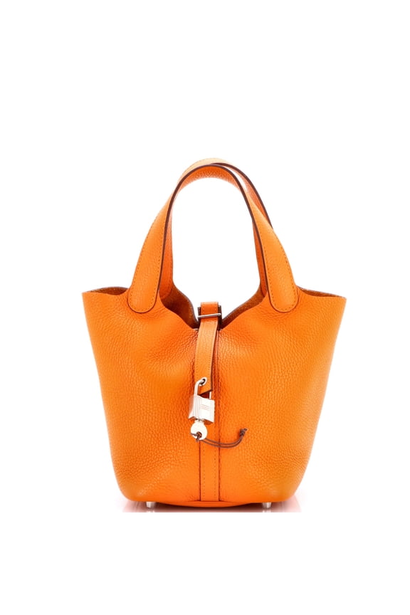 Pre-Owned Picotin Lock Bag Clemence PM By Rebag