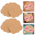thumbnail image 4 of 100Pcs Rectangular Khaki Jewelry Display Cards for Barrettes Home Use, 4 of 9