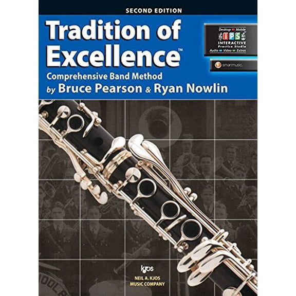 Pre-Owned W62CL - Tradition of Excellence Book 2 - Bb Clarinet (Paperback) 0849771277 9780849771279