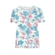 thumbnail image 5 of Tops de Ajuste Suelto para las Mujeres Impreso Manga Corta Suéter Camiseta Cuello Redondo Blusa Casual, Top de Moda para el Uso Diario Y las Salidas, 5 of 6