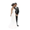 thumbnail image 6 of Grandest Birch Bride Groom Black Skin Figurine Wedding Cake Topper Decoration Doll Marry Supply Western-style Durable Easy to Use, 6 of 7