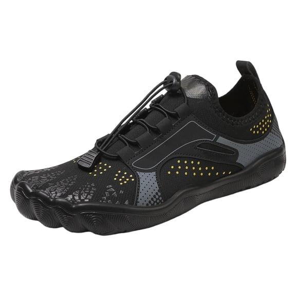 Wovix Womens Athletic Hiking Water Shoes Quick Dry Barefoot Aqua Shoes Swim Shoes Beach Sneaker Black 35