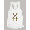 thumbnail image 3 of Pyrule Shells Racerback Tank Women -Denis Diderot Designs, Female x-Large, 3 of 4