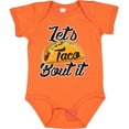 thumbnail image 3 of Inktastic Lets Taco Bout It Boys or Girls Baby Bodysuit, 3 of 5