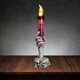 thumbnail image 2 of Candelabro Con Forma De Calavera Espeluznante Con Luces Seguras Sin Humo, Decoración única De Halloween Para Fiesta En Casa, Regalo Creativo Para Niños, Material De Primera, 2 of 8