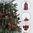 thumbnail image 6 of NWOKYZGH Christmas Decoration Glossy Ball Plastic Ball Pendant 45 Pieces Set, 6 of 7