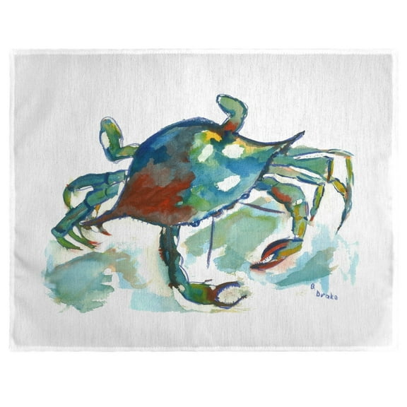 Betsy Drake PM105 14 x 18 in. Betsys Crab Place Mat - Set of 4
