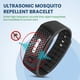 thumbnail image 2 of Ultrasonic Anti Mosquito Insect Pest Bug Repeller Repellent Bracelet Watch Wrist -GSL, 2 of 4