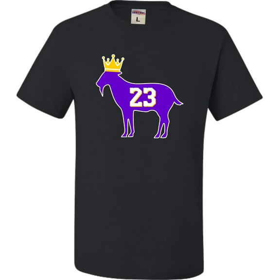 Adult Goat James G.O.A.T. King T-Shirt
