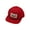 Red, variant on Palmera Sunset Baseball Cap, Adjustable Snap Back Closure, Packable, Lightweight, 3" Brim Red