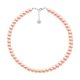thumbnail image 1 of Collar Perlas de Cristal Austriacas Zvezda Plata 0.925 Mujer beige Unitalla, 1 of 3