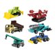 thumbnail image 2 of Gwong Juguete 6 unids construcción vehículo juguete detalle realista alta durabilidad plástico 1/64 escala Diecast construcción camión juguete de coche para niños Gwong 30013405, 2 of 6