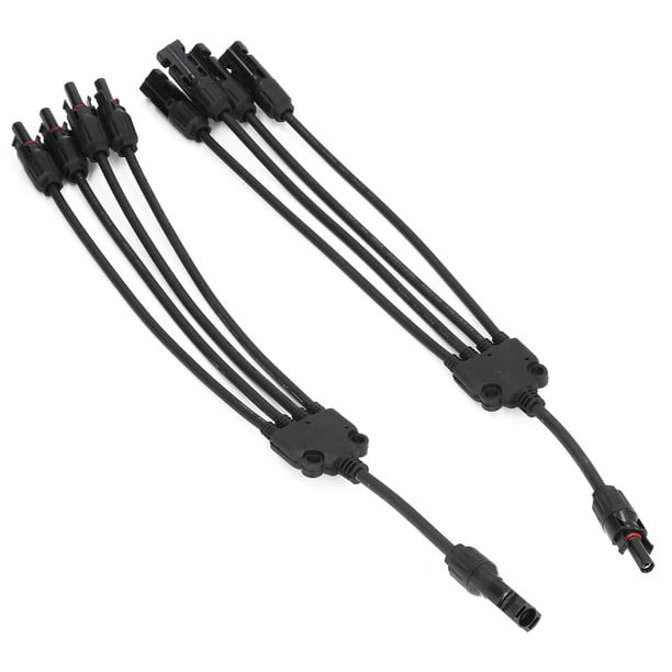 Conector de rama en Y, conector solar, conector adaptador de cable solar de rama en Y, diseñado a medida para la perfección