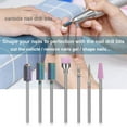 thumbnail image 6 of Heldig 7pcs Nail Drill Bits for Acrylic Nails - 3/32 Electric Nail Drill Bit Set - Professional Nails Supply Carbide Nail Drill Bit for Gel Nails CuticlesB, 6 of 6