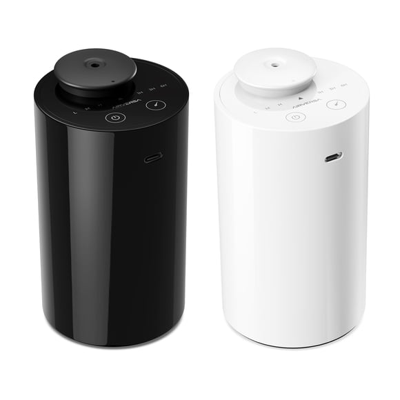Difusor sin agua Airversa AN6 negro y blanco con batería de 20 ml
