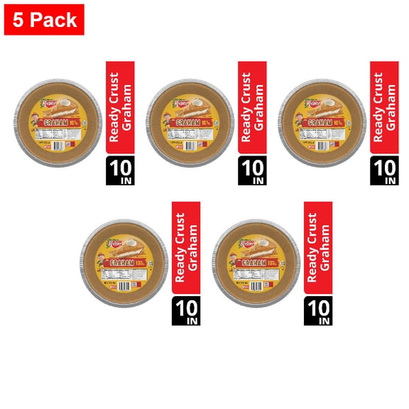 Keebler Ready Crust 10-Inch Graham Cracker Pie Crust 9 oz - 5 Pack