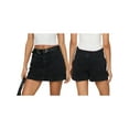 thumbnail image 2 of Rdhnmea Women Summer Denim Skorts Casual Solid Color Elastic Mini Skirt, 2 of 9