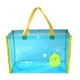 thumbnail image 5 of Bolsa transparente impermeable para fin de semana, ligera, para compras y para la playa. Azul, 5 of 8