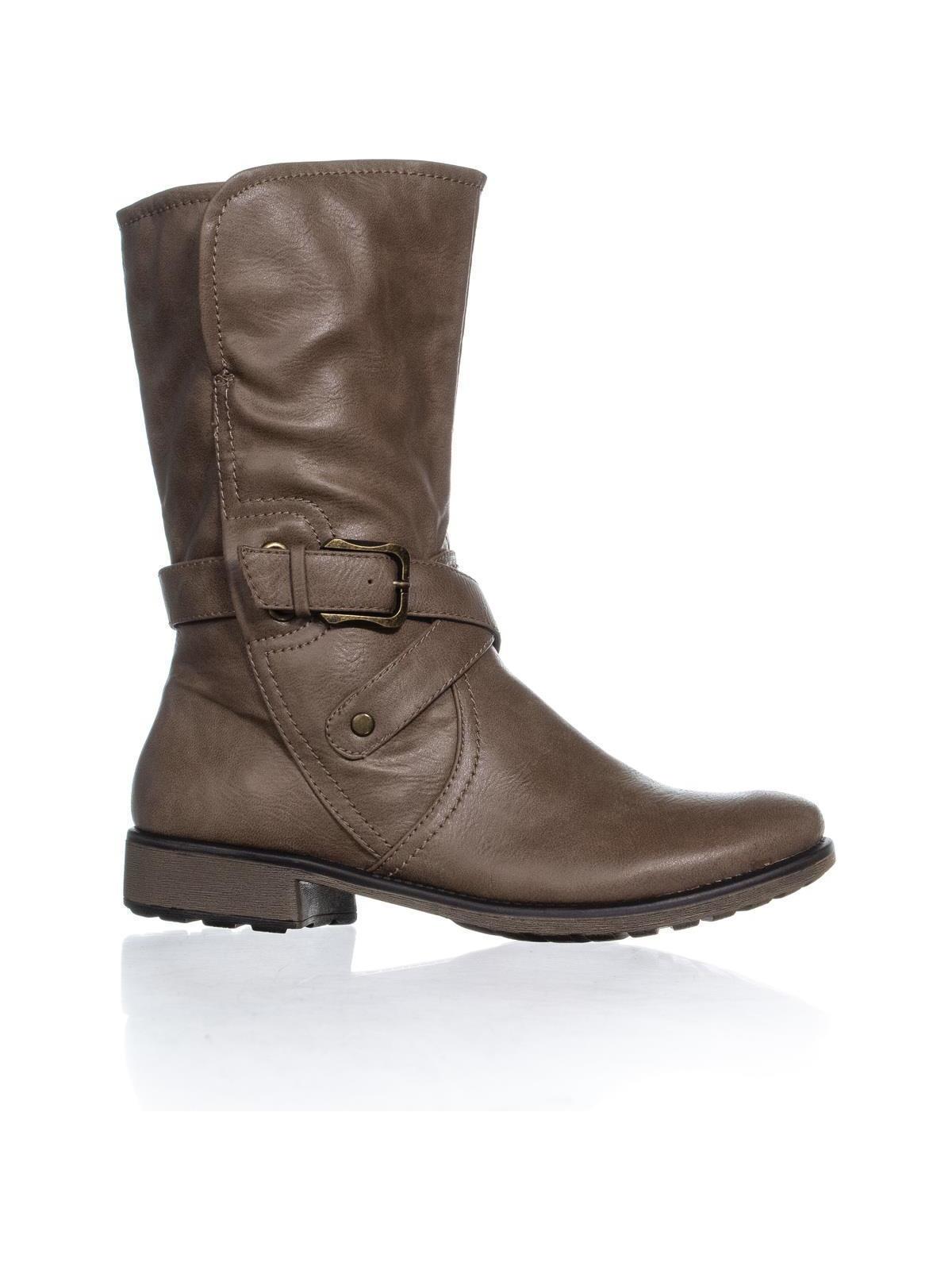 BareTraps Saldana Mid-Calf Motorcycle 