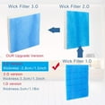 thumbnail image 2 of Upgraded HFT600 Filter T Humidifier Wick Filter Compatible with Honeywell HEV615, HEV620, Compatible with Honeywell Humidifier Filter T, Replace Part HFT600T, HFT600PDQ Super Thick 1.5inch, 4 Pack, 2 of 6