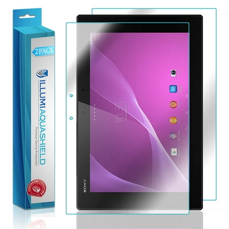 2x iLLumi AquaShield HD Front Screen + Back Protector for Sony Xperia Z2 Tablet