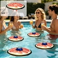 thumbnail image 2 of Upgraded Neoprene Floating Drink Holder Orange Pool Can Bottle Sleeve Buoyant Beverage Wrap Hot Tub Beach Party Outdoor Accessories, 2 of 6