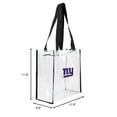 thumbnail image 3 of Littlearth Tote Unisex Para Adultos Nfl New York Giants, Transparente, Cuadrado, Para Estadio, Transparente, 11,5" X 5,5" X 11,5", 3 of 3