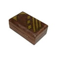 thumbnail image 2 of OM SHRI OM Rosewood Womens Box Jewelry Organizer Decorative Table Piece Handcrafted Indian Product, 2 of 8