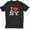 Black White Letters, variant on Men's Unisex Tee Officially Licensed T-Shirt