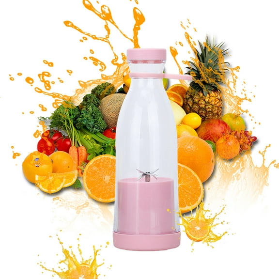 100Fens Electric Juicer Travel Hiking Cup Picnic Portable 420ml Home Juices Juicer Cup With Lids For Lemons