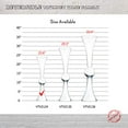 thumbnail image 3 of WGVI Trumpt Glass VASES, 24"x6"x6", Clear, 3 of 5