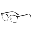 thumbnail image 3 of Gafas de sol con protección contra la luz azul para hombre, montura negra, para miopía, con montura de gafas graduadas, de moda para mujer, 3 of 4