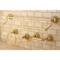 thumbnail image 7 of Kingston Brass BAK3963478SN Restoration 4-Piece Bathroom Hardware, Brushed Nickel, 7 of 7
